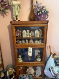 4 Tier Wood Cabinet / Figurines and Dolls / Wall Decor