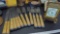 Civil War Era Bone Handle forks knives Waterbury Clock lot