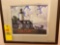 Charles Wysochi and other framed pieces