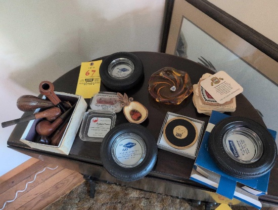 BF Goodrich tire advertising, Paper weights, early pipes
