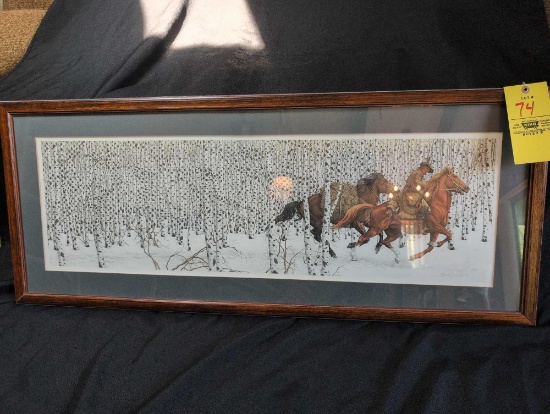 Bev Doolittle Sacred ground signed and numbered