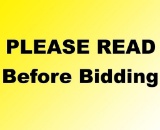 STOP!! PLEASE READ BEFORE BIDDING!!