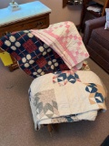 Rocking chair - quilt and coverlet
