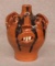 Folk Art Face Jug