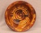 Contemporary Redware Bowl  Spiral Slip Decoration