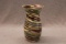 Desert Sands Swirl Glaze Art Pottery Vase - 6