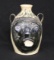 Old Haus Pottery Folk Art Head Jug