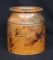 Southern Redware Jar with Manganese Decoration