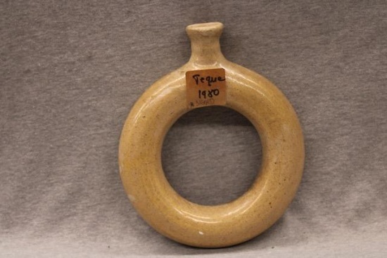 Teque Pottery Ring Vase
