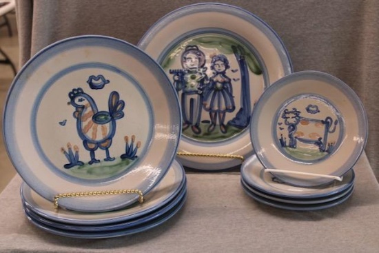 Hadley Pottery Plates