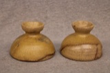 Teagus Pottery Candleholders