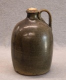 Alkaline-Glazed Stoneware 7 1/2 in. Storage Jug