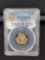 1843-O $2 1/2 dollar PCGS Cleaned - XF detail gold coin