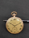 Hallmark Watch Co 21 jewel gold filled pocket watch 25yr case