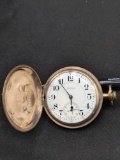 Waltham 17 jewel gold filled pocket watch Hunting case 1892 model