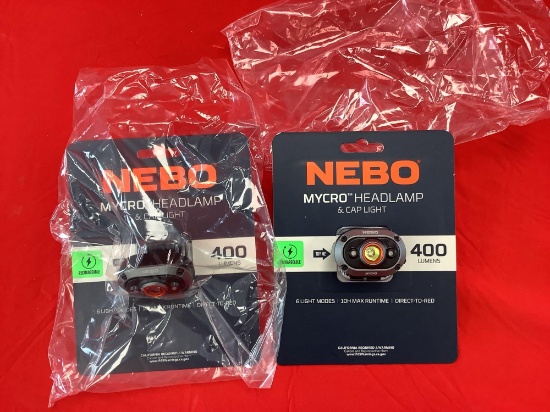 2 Nebo Mycro Headlamp
