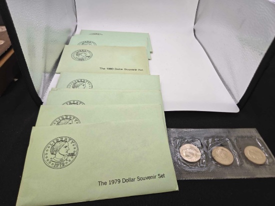 1980 and 1979 Dollar Souvenir Sets