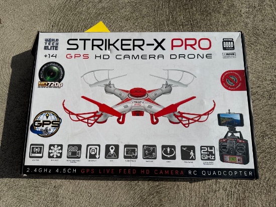 New in box, Striker-x Pro GPS HD Gamer Drone