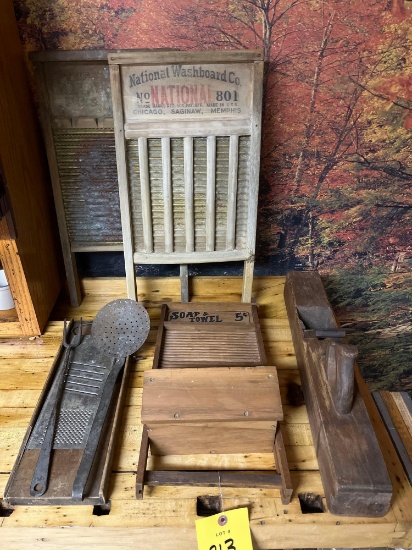 wash boards, block plane, primitives