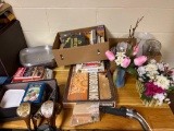 sewing machine, exercise bike, golf clubs, etc
