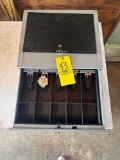 Under-counter cash box