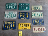 (15) license plates