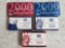 2000 Denver Uncirculated Coin Set, 2000 Philadelphia Uncirculated Coin Set, 2000 Quarters Proof Set,