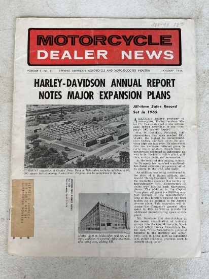 Motorcycle Dealer News, Harley Davidson Notes Major Expansion Plans