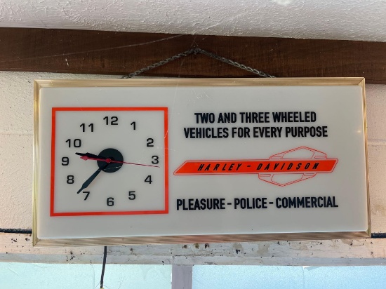 Harley Davidson Dealer Clock