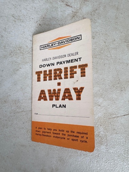 Harley Davidson Dealer Down Payment Thrift Away Plan