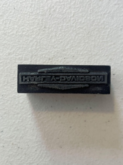 Harley Davidson Printers Block