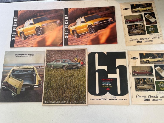 Assorted Chevy Catalogs