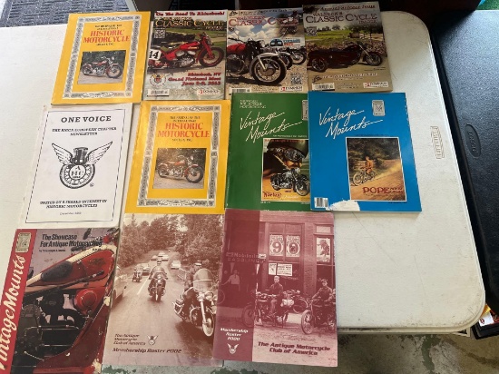 Walnecks Classic Cycle Trader, Vintage Mounts, The Antique Motorcycle Club of America