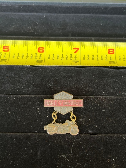 Harley Davidson 25,000 Mile Club Pin