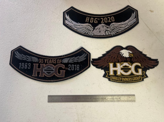 Harley Davidson HOG Patches