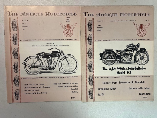 1970 Antique Motorcycle Magazines