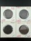 United States Large Cents Assorted Dates bid x 4