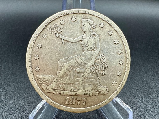 1877s United States Trade Dollar