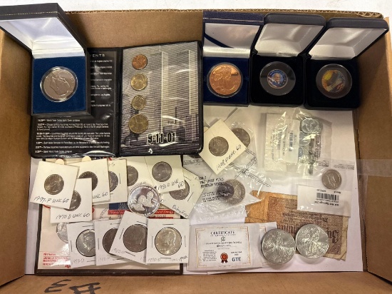 Collectors Grouping of U.S. Coins & Tokens