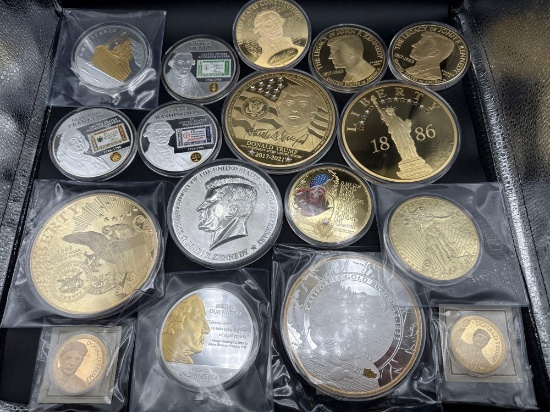 Large Grouping of Collector Medals