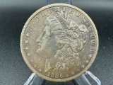 1886o Morgan Dollar