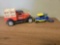 Liberty Classics Clark Motor Oil Ford Model A Bank, Oxford Diecast Zep Truck and AA/GS Truck