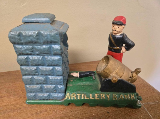 Cast Iron Artillery Bank