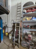 Werner 24' aluminum extension ladder