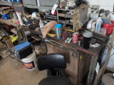 Pair of metal base 6ft benches