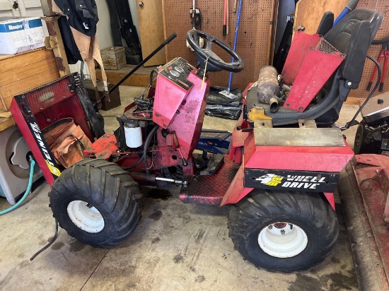 Steiner Parts Tractor with Mowing Deck Not Running