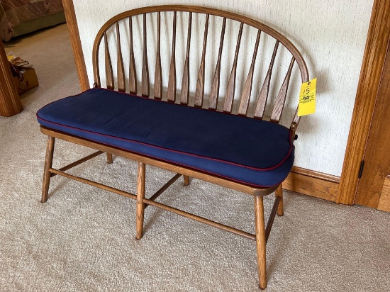 Oak Entryway Bench