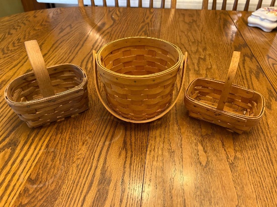 (3) Small Baskets
