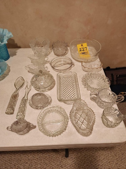 Vintage Assorted Glassware, Bowls, Dishes