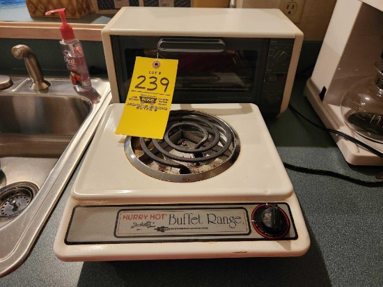 Buffet Range and Toaster